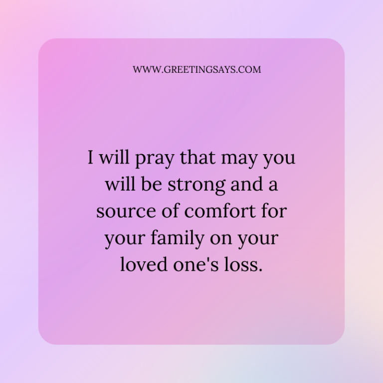 Prayers For the Loss of a Loved One