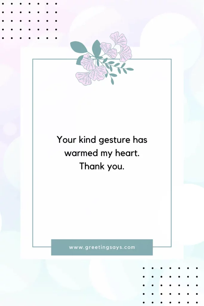 How do you say thank you for your kindness?