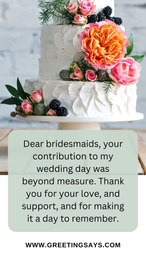 Thank You For Being My Bridesmaid Quotes