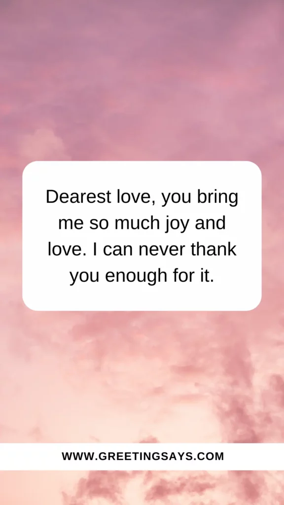 Thank You For Coming Into My Life Messages For Her