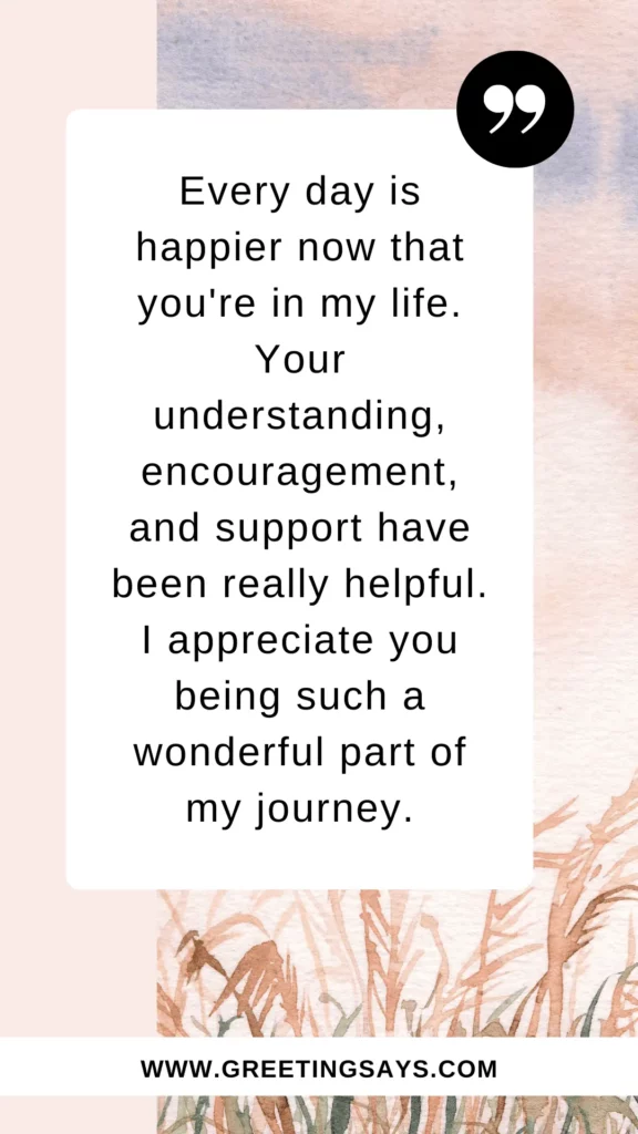 Thank You For Coming Into My Life Messages For Her