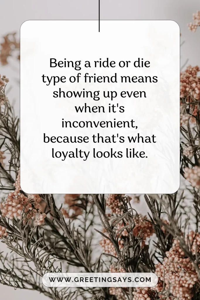 Ride or Die Commitment Quotes