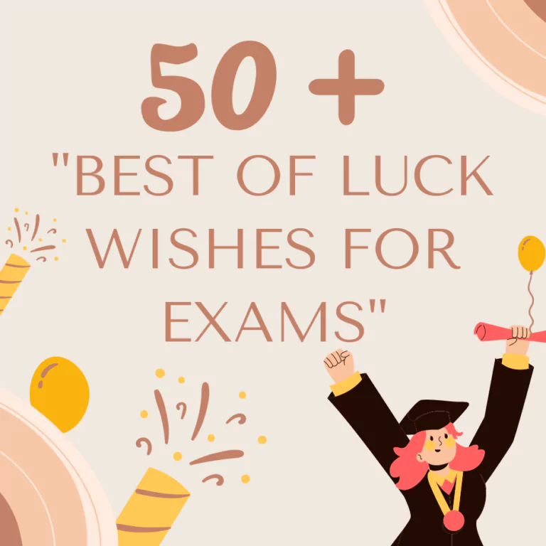 Best Wishes For Exams