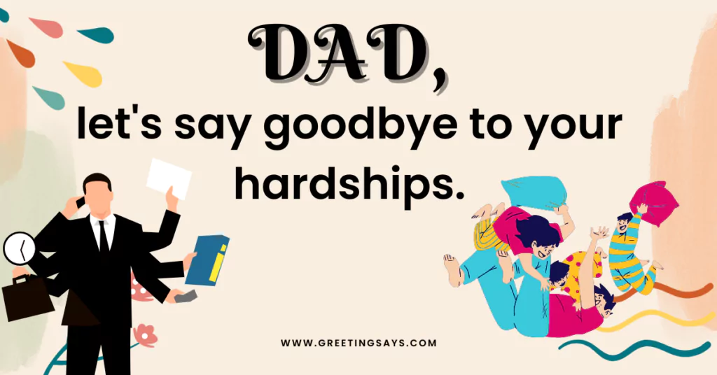 retirement wishes to father