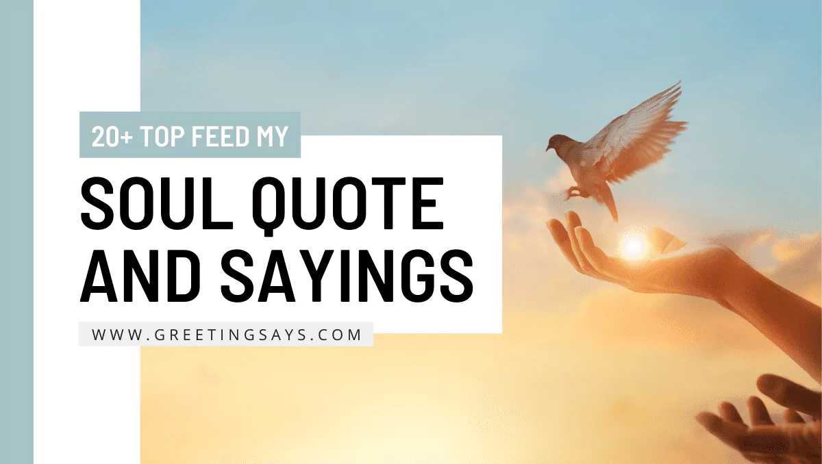Feed My Soul Quotes