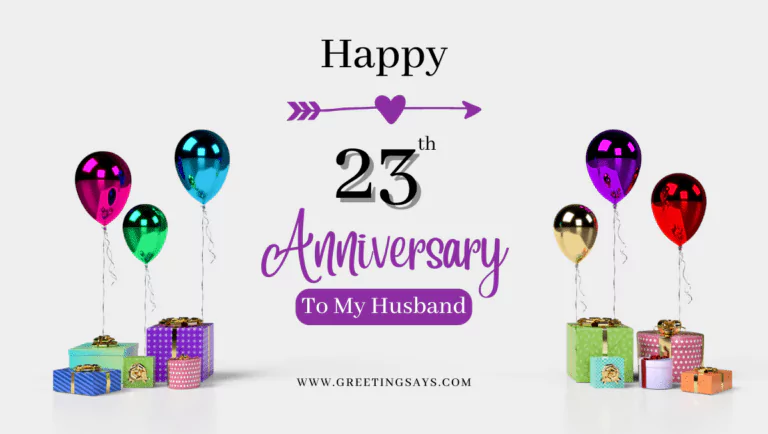 Happy 23rd Anniversary to my Husband