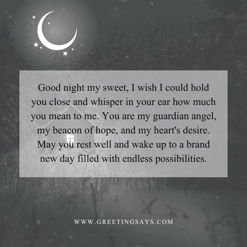 Good Night Angel Messages