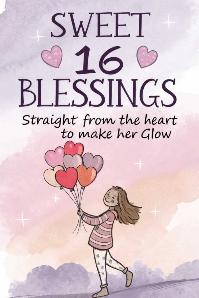 Sweet 16 Blessings and Sentiments from the Heart